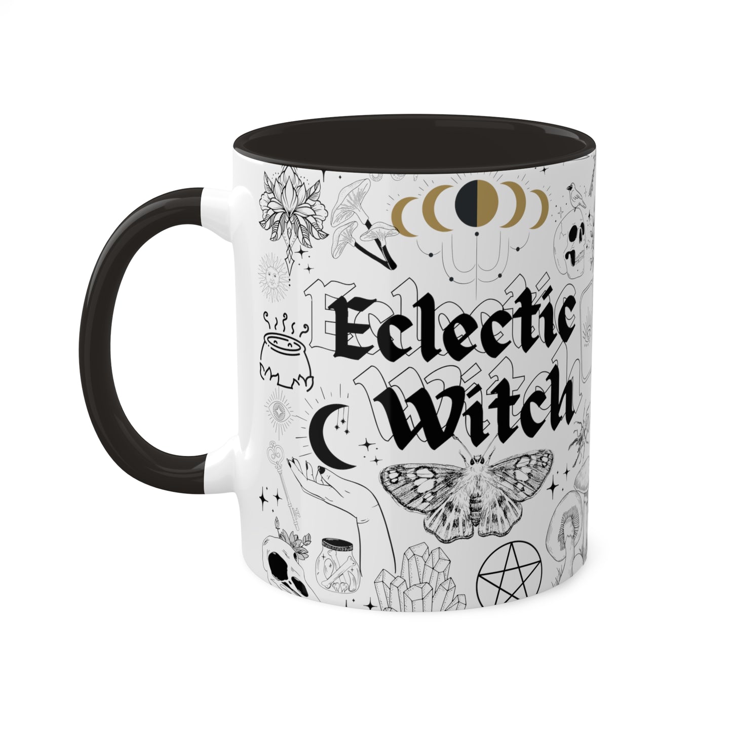 Eclectic Witch Colorful Mugs, 11oz