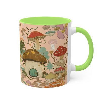 Mushroom Colorful Mugs, 11oz