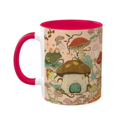 Mushroom Colorful Mugs, 11oz