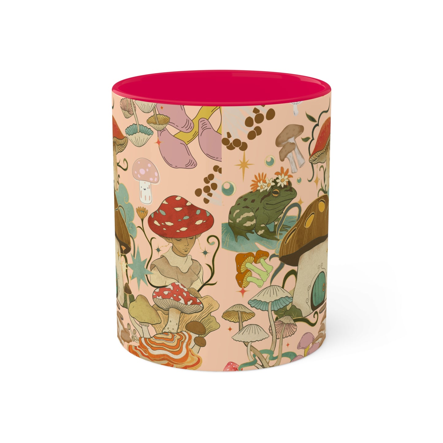 Mushroom Colorful Mugs, 11oz