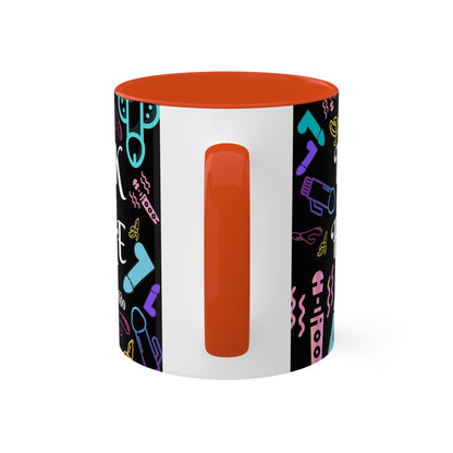 I'd Call You A D*ck Colorful Mugs, 11oz