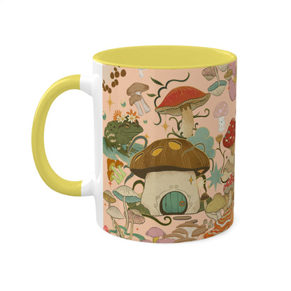 Mushroom Colorful Mugs, 11oz