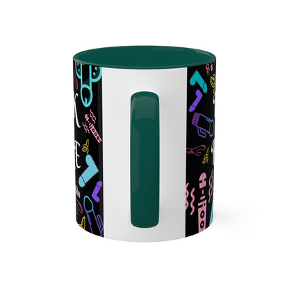 I'd Call You A D*ck Colorful Mugs, 11oz