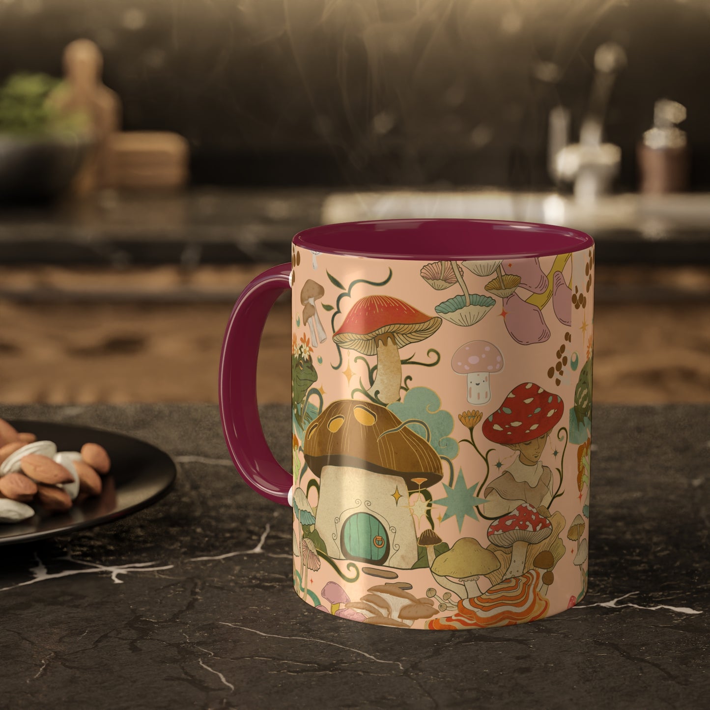 Mushroom Colorful Mugs, 11oz