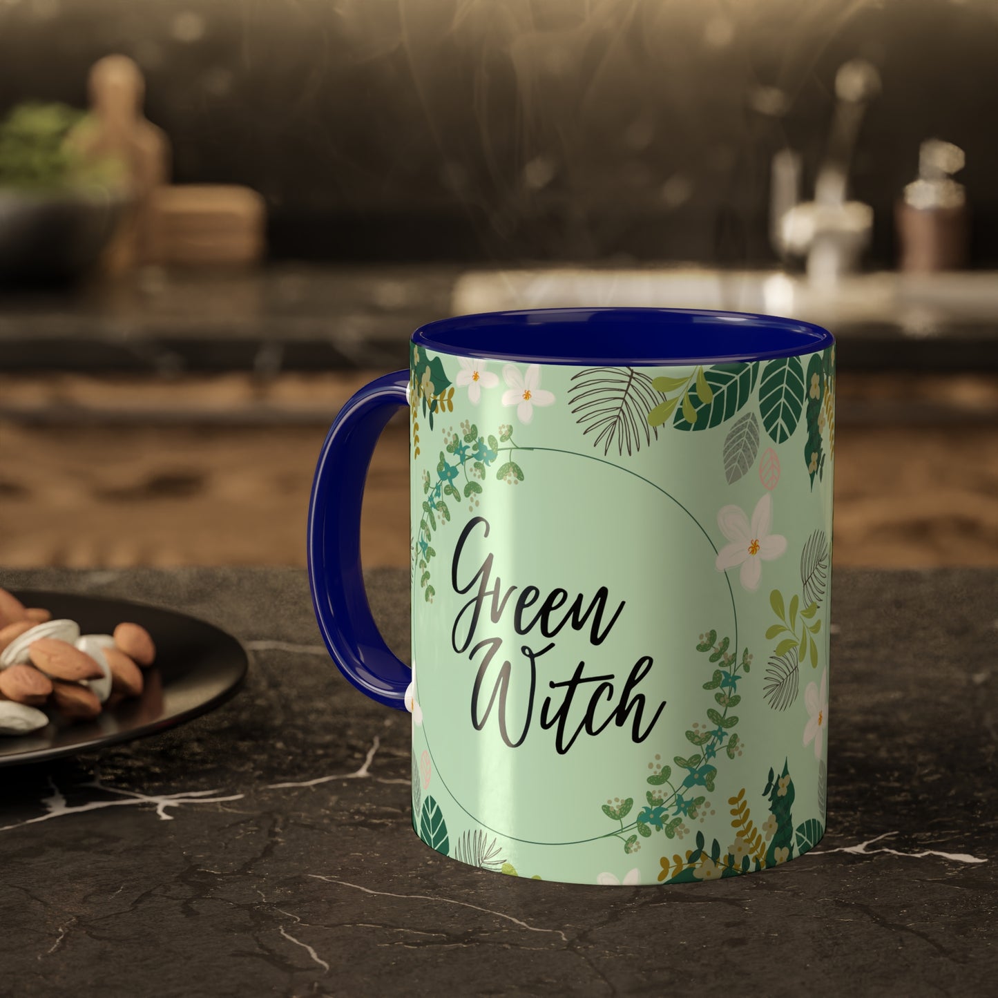 Green Witch Colorful Mugs, 11oz