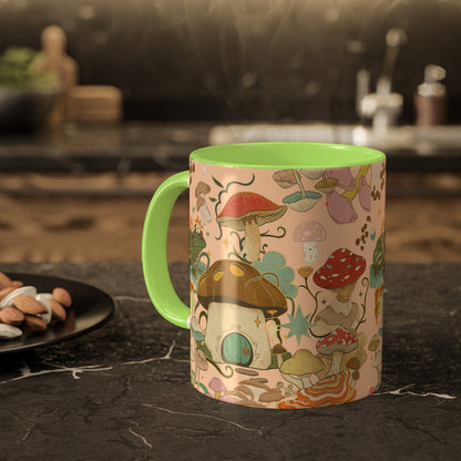 Mushroom Colorful Mugs, 11oz