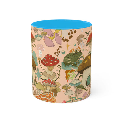 Mushroom Colorful Mugs, 11oz