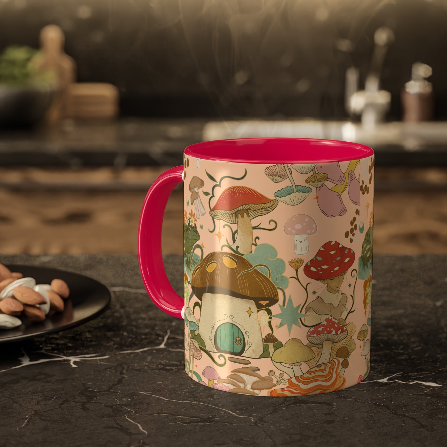 Mushroom Colorful Mugs, 11oz