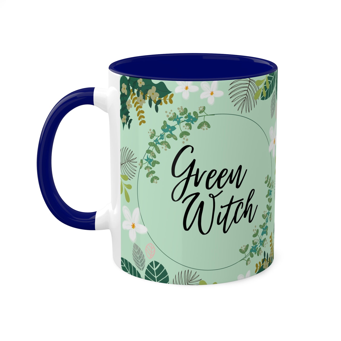 Green Witch Colorful Mugs, 11oz