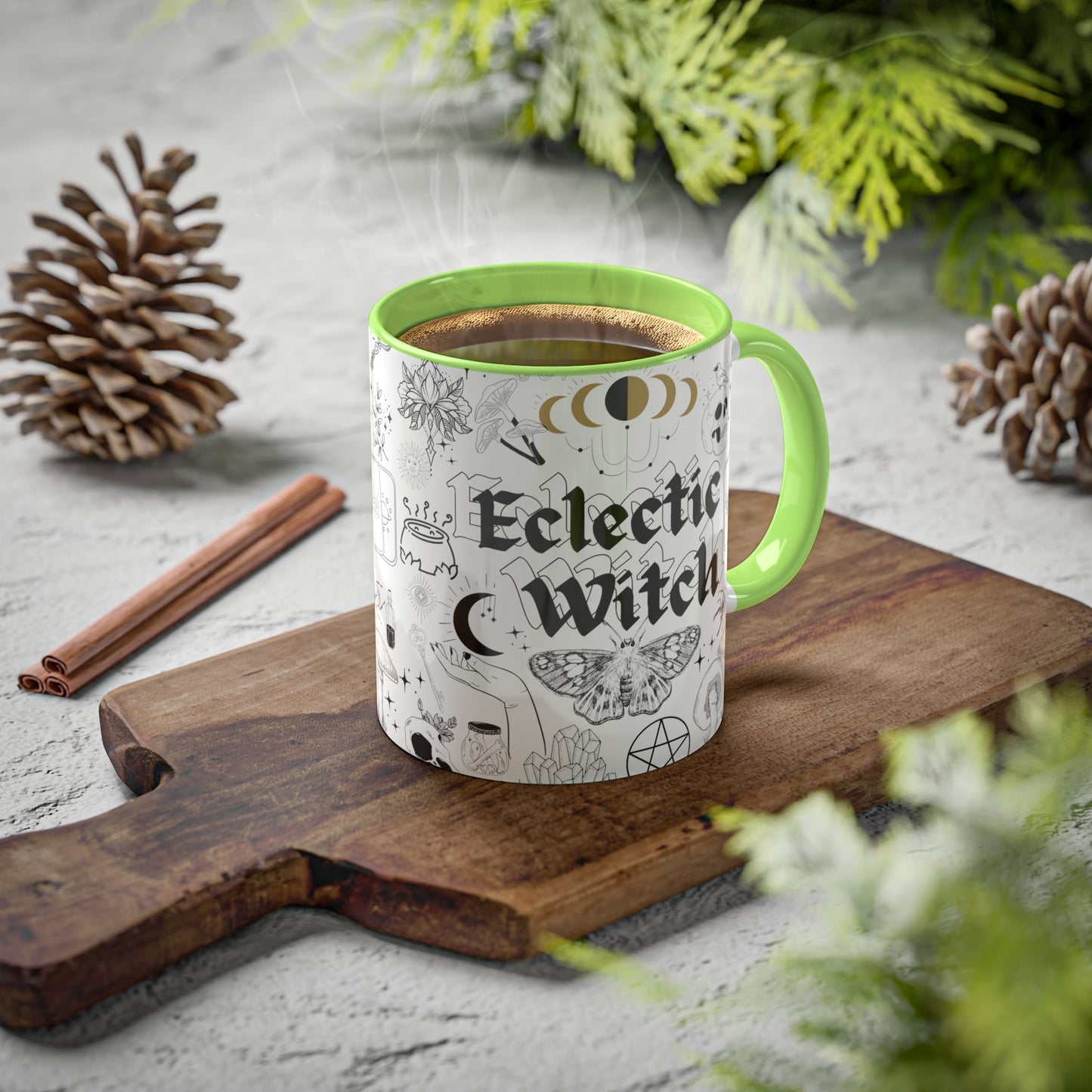 Eclectic Witch Colorful Mugs, 11oz