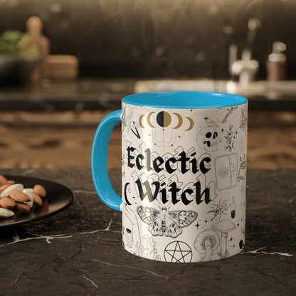 Eclectic Witch Colorful Mugs, 11oz