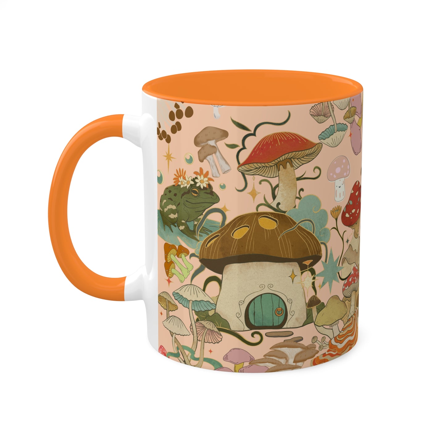 Mushroom Colorful Mugs, 11oz