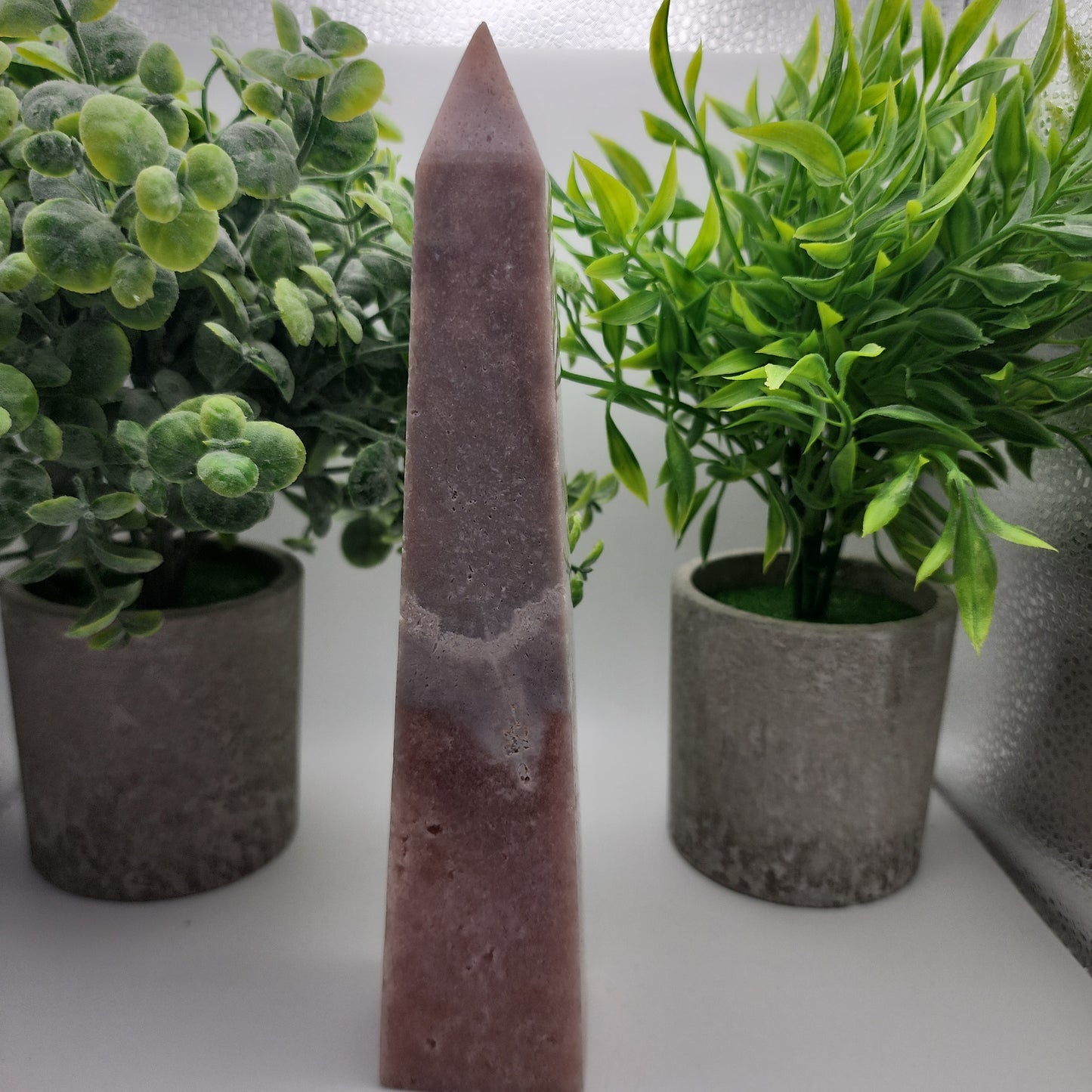 Pink Amethyst Obelisk