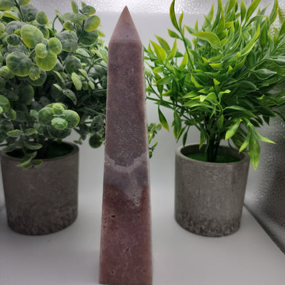 Pink Amethyst Obelisk