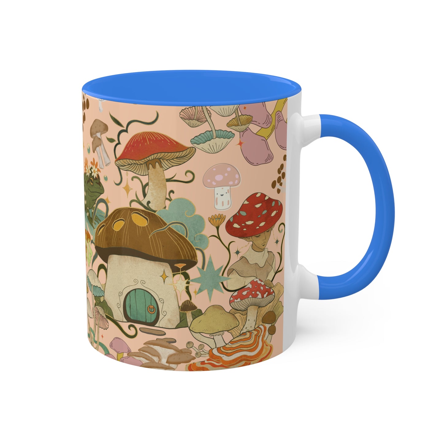 Mushroom Colorful Mugs, 11oz