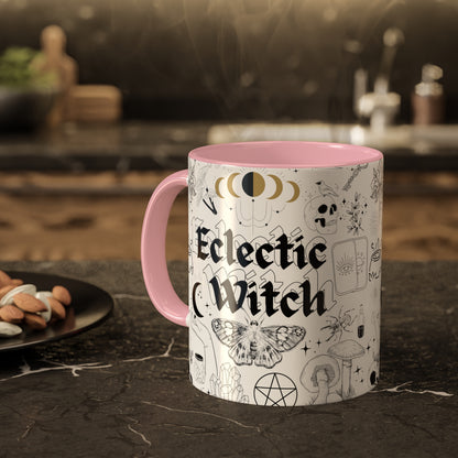 Eclectic Witch Colorful Mugs, 11oz