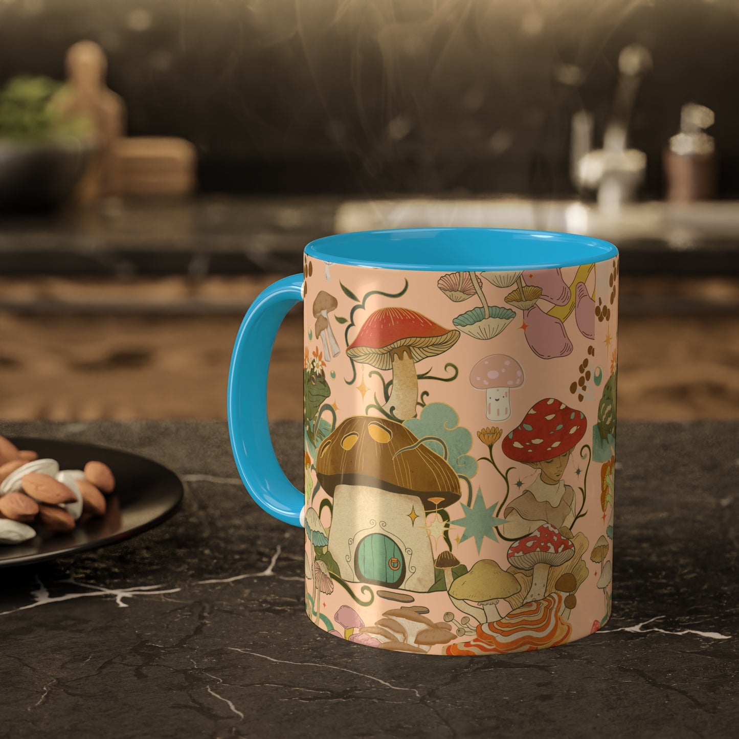 Mushroom Colorful Mugs, 11oz