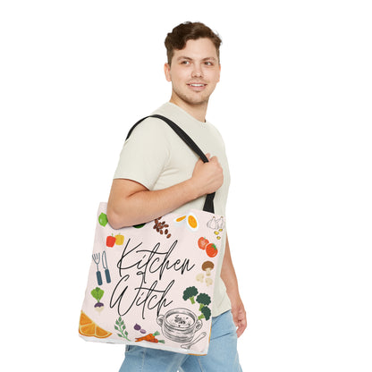 Kitchen Witch AOP Tote Bag