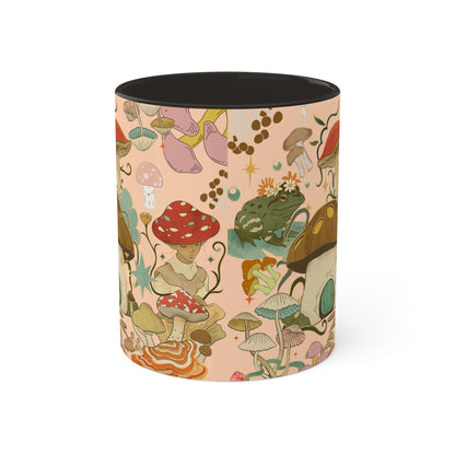 Mushroom Colorful Mugs, 11oz