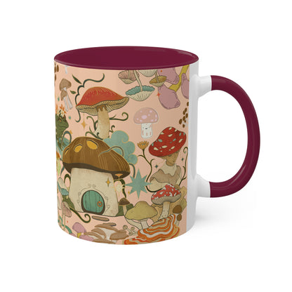 Mushroom Colorful Mugs, 11oz