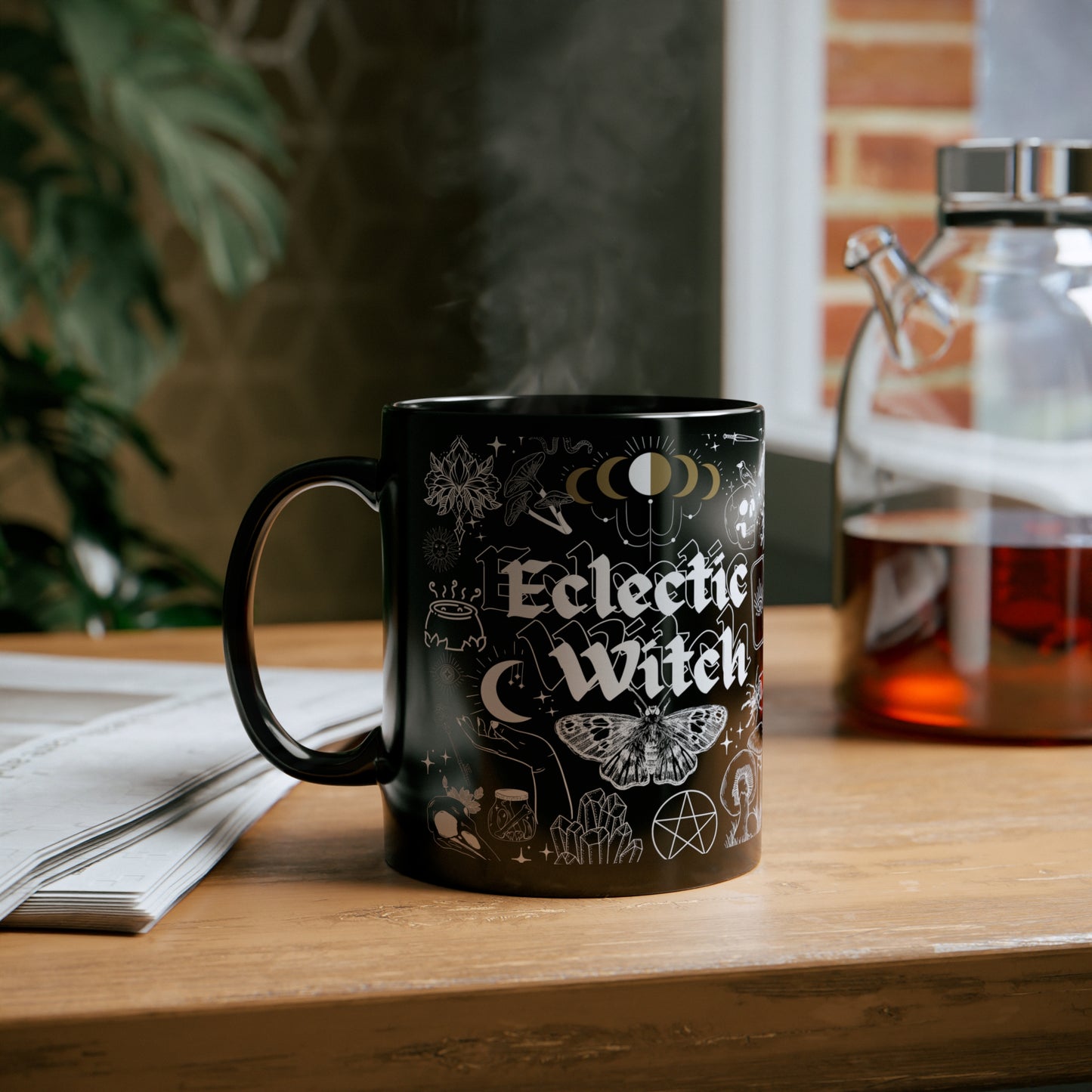 Eclectic Witch 11oz Black Mug