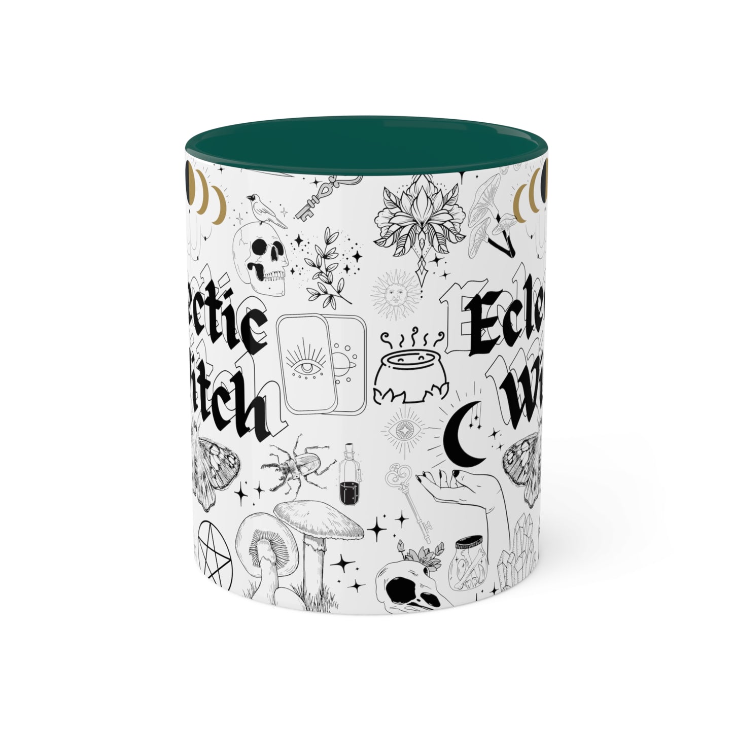 Eclectic Witch Colorful Mugs, 11oz