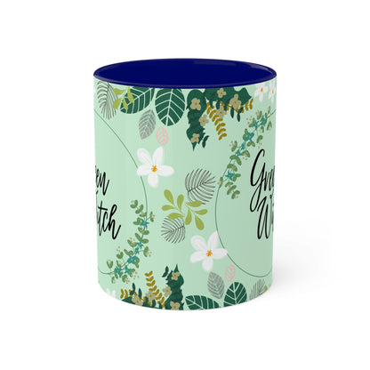 Green Witch Colorful Mugs, 11oz