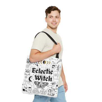 Eclectic Witch AOP Tote Bag