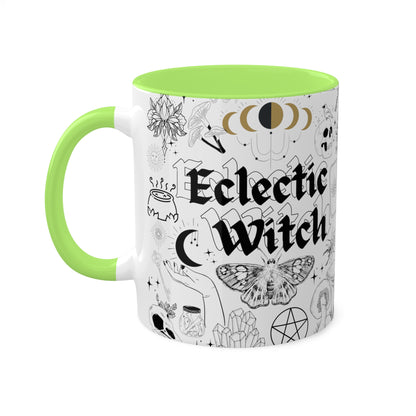 Eclectic Witch Colorful Mugs, 11oz