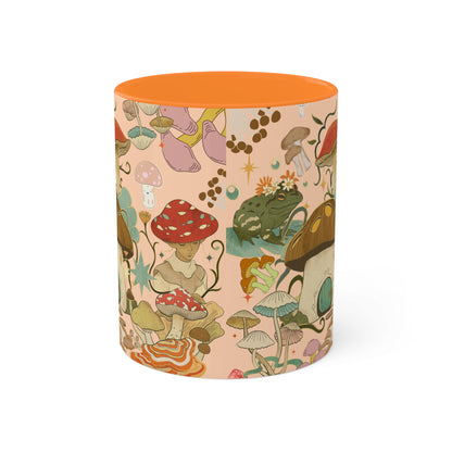 Mushroom Colorful Mugs, 11oz