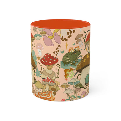 Mushroom Colorful Mugs, 11oz