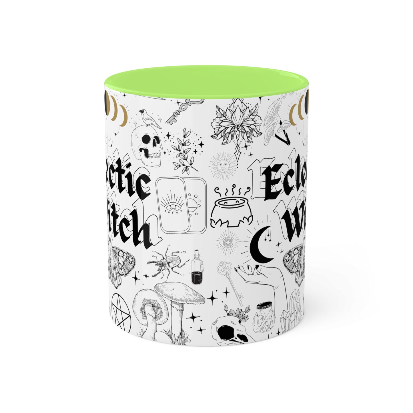 Eclectic Witch Colorful Mugs, 11oz