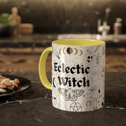 Eclectic Witch Colorful Mugs, 11oz