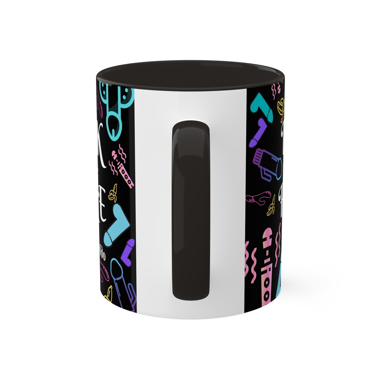 I'd Call You A D*ck Colorful Mugs, 11oz