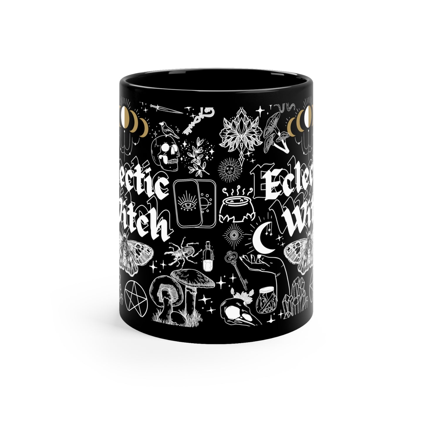 Eclectic Witch 11oz Black Mug