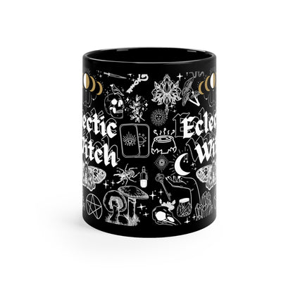 Eclectic Witch 11oz Black Mug