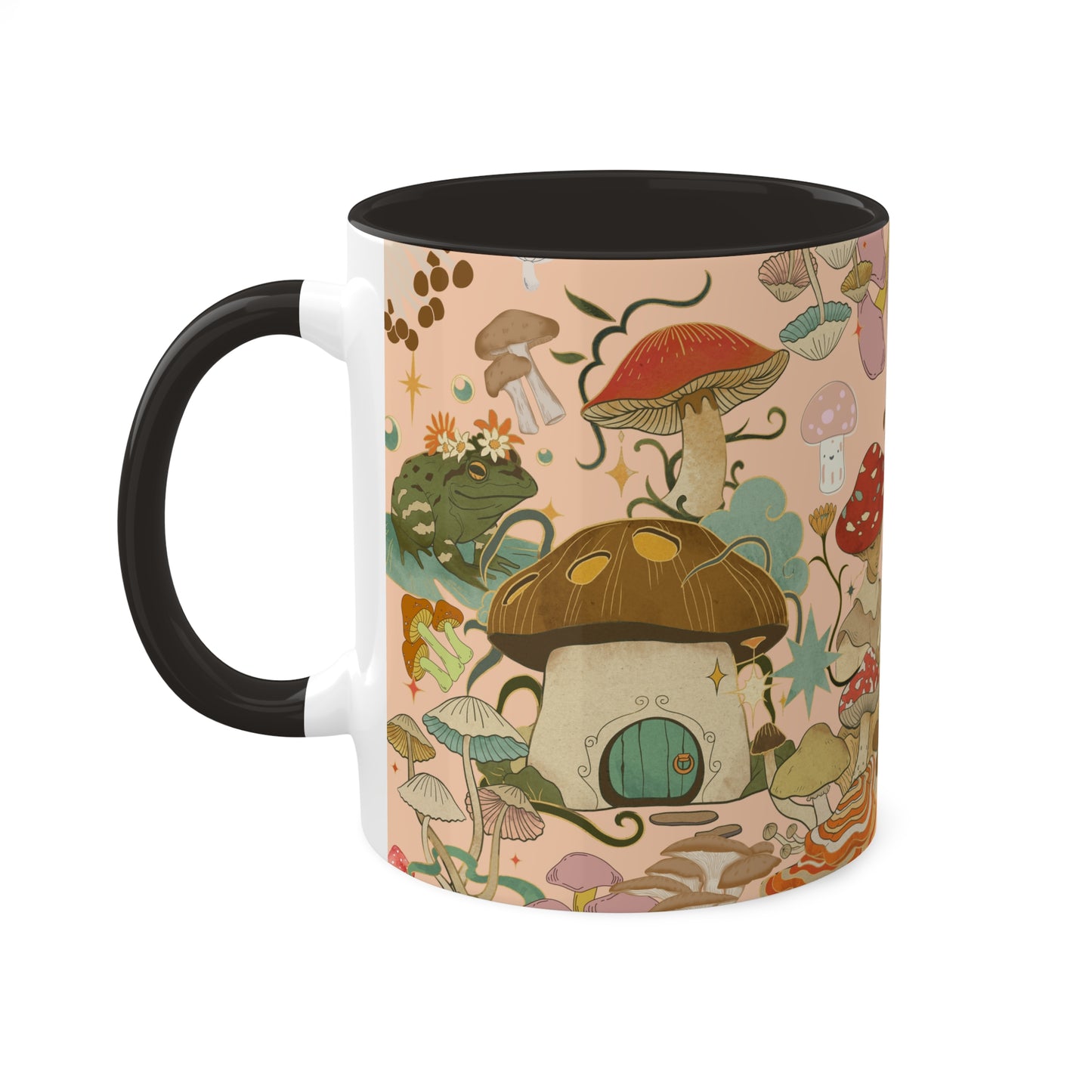 Mushroom Colorful Mugs, 11oz