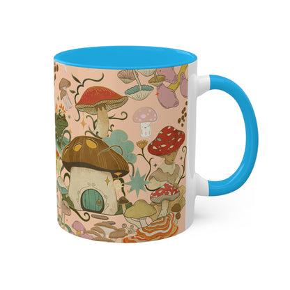 Mushroom Colorful Mugs, 11oz