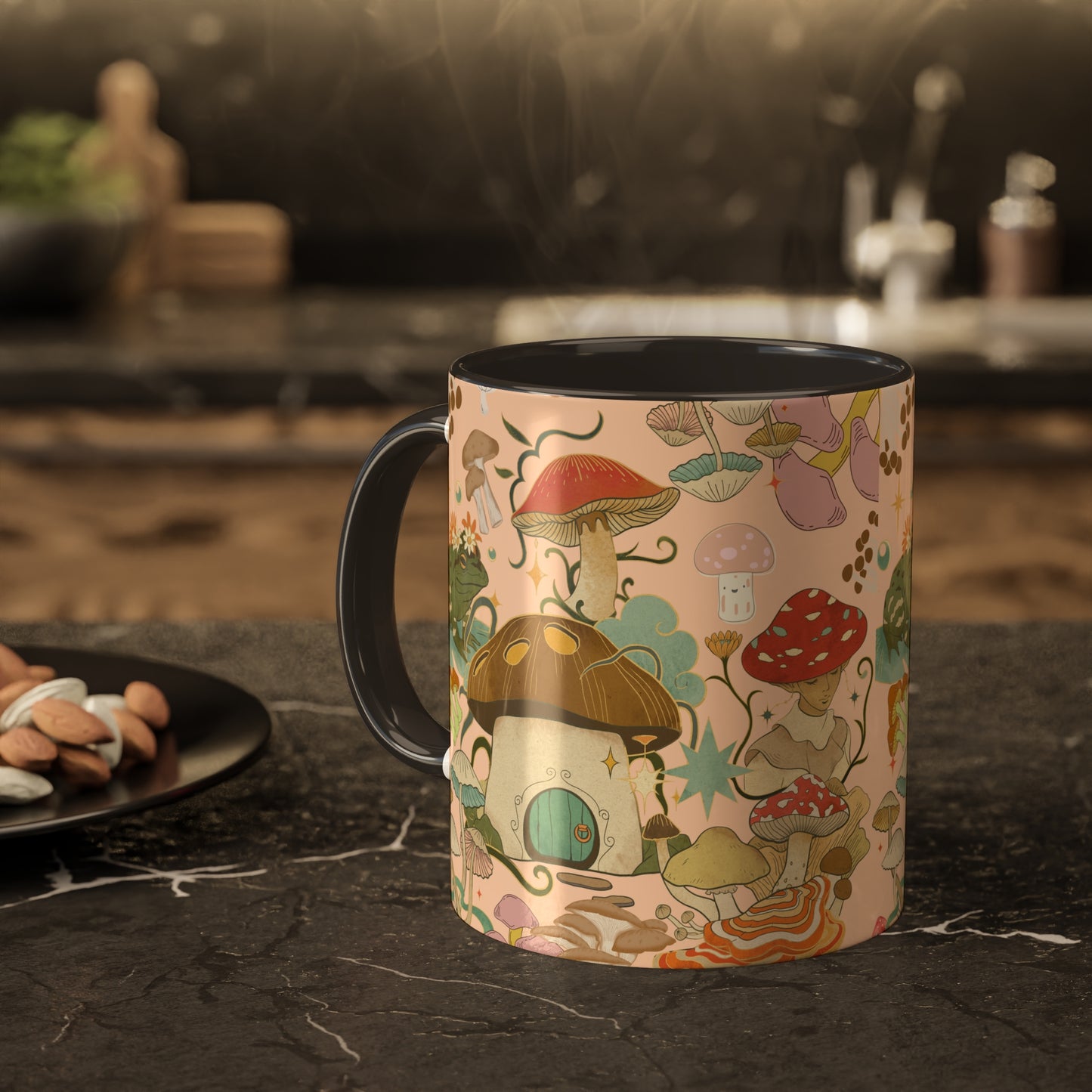 Mushroom Colorful Mugs, 11oz